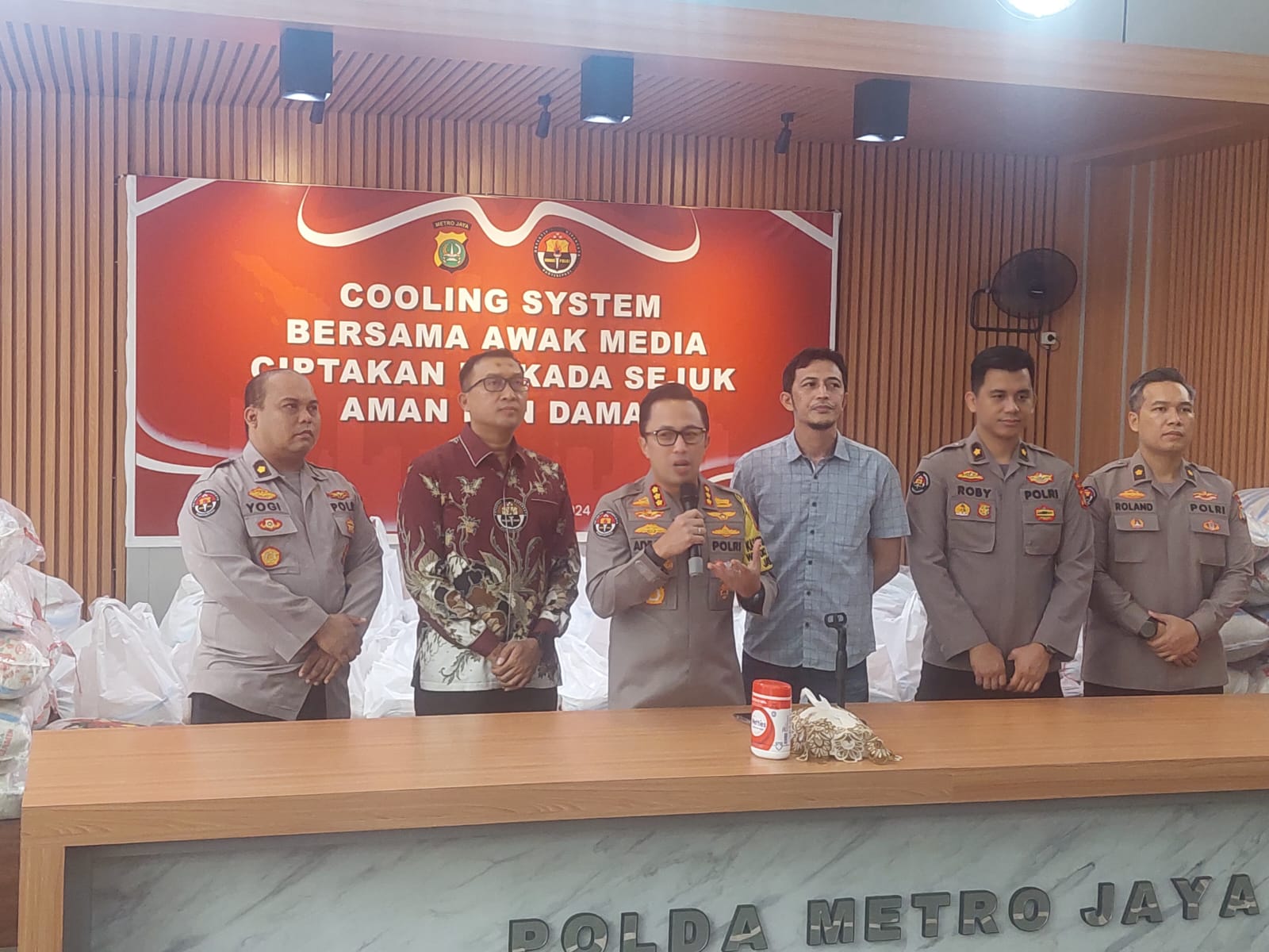 Gelar Cooling System Polda Metro Jaya Gandeng Media Wujudkan Pilkada Damai