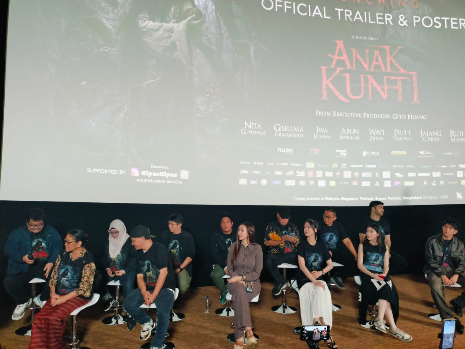 Launching Official Poster dan Trailer, Film “Anak Kunti” Segera Tayang di 7 Negara