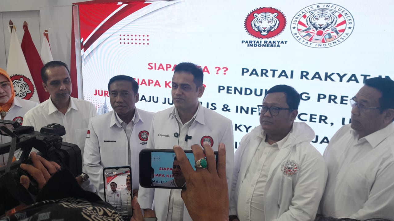 DPP JURI Partai Rakyat Indonesia Dilantik, Fokus Perkuat Literasi Media Gen Z